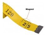 Plastový meter s magnetom